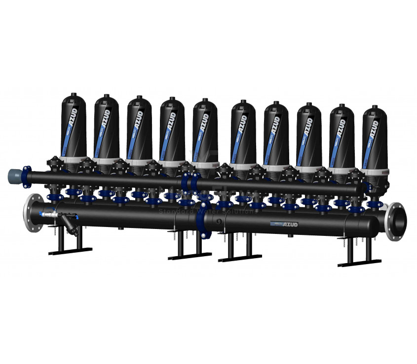 Azud Helix 210/6FX SW 5 micron - Автоматический дисковый фильтр | MegaFlow
